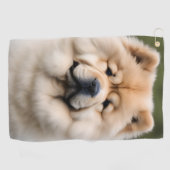 Chow Chow Golfhanddoek (Horizontaal)