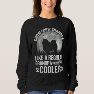 Chow Chow Grandpa Moon Dog Vaderdag Trui