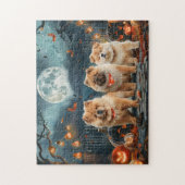 Chow Chow Halloween Griezelig Legpuzzel (Verticaal)