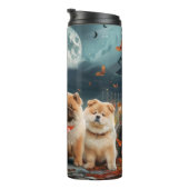 Chow Chow Halloween Griezelig Thermosbeker (Geroteerd rechts)