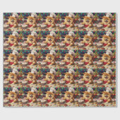 Chow Chow Holiday Baking: Feestelijke Kerst Cadeaupapier (Vlak)