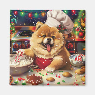 Chow Chow Holiday Baking: Feestelijke Kerst Magneet