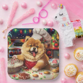 Chow Chow Holiday Baking: Feestelijke Kerst Papieren Bordje (Feest)
