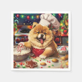 Chow Chow Holiday Baking: Feestelijke Kerst Servet (Voorkant)
