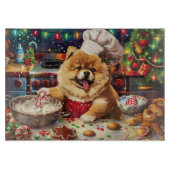 Chow Chow Holiday Baking: Feestelijke Kerst Snijplank (Voorkant)