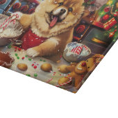 Chow Chow Holiday Baking: Feestelijke Kerst Snijplank (Hoek)