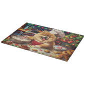 Chow Chow Holiday Baking: Feestelijke Kerst Snijplank (Hoek)