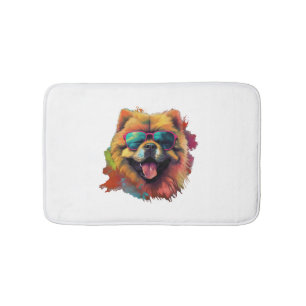Chow Chow Hond Chinees Hondenras voor een Chow Cho Badmat