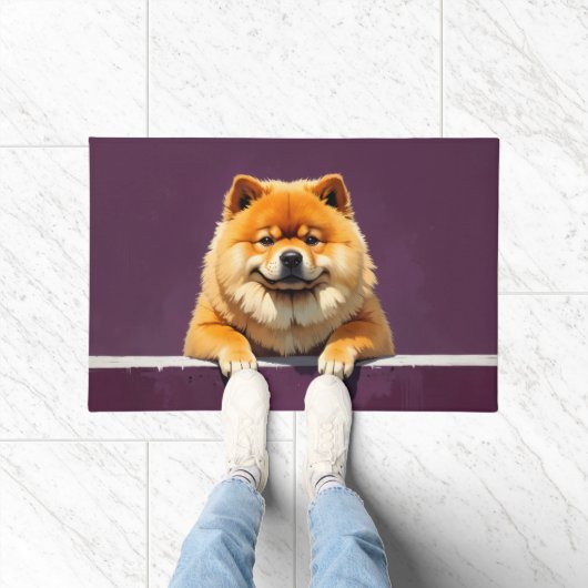 Chow Chow Hond deurmat Kunst (Binnen)