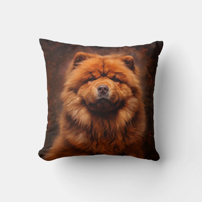 Chow chow hond kussen (Voorkant)