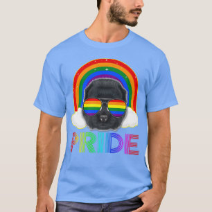 Chow Chow hond LGBT Regenboog Homoseksueel Lesbien T-shirt