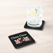 Chow Chow Hond Moeder Bier Onderzetter (Rechterzijde)