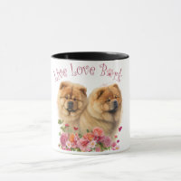 Chow Chow Hond Moeder Bloemstuk