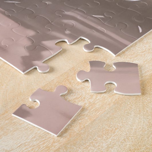 Chow Chow Hond Rijden Motorfiets Kerstmis Legpuzzel (Zijkant)