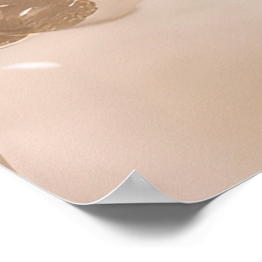 Chow Chow Hond Rijden Motorfiets Kerstmis Poster (Hoek)