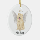 Chow Chow-hond sympathie-herdenking Keramisch Ornament (Rechts)