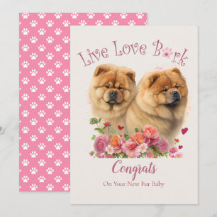 Chow Chow honden adoptie, Gotcha-dag Kaart