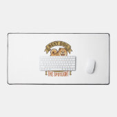 Chow Chow hondenhemd vintage gravure grappig huisd Bureaumat (Keyboard & Muis)