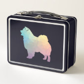 Chow Chow Hondenras Geo Silhouette Pastel (Voorkant)