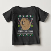 Chow Chow Hondenras Ugly kerstSweater (Voorkant)