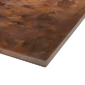 Chow Chow in Autumn Leaves Herfst Inspire Snijplank (Hoek)