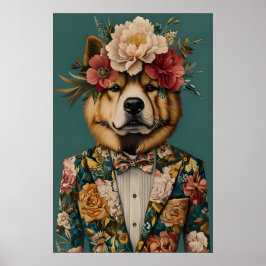 Chow Chow In Pak Poster, Chow Chow Portret, Chow Poster