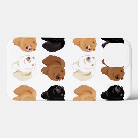 chow chow ipad air case (Achterkant (horizontaal))