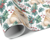 Chow Chow Kerst Inpakpapier (Rol Hoek)