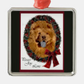 Chow Chow Kerst Ornament (Voorkant)
