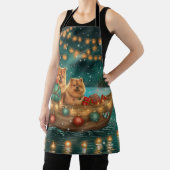 Chow Chow Kerstmis Festivale Reis Schort (Insitu)
