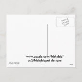 Chow Chow kerstsnoepgeschenken Feestdagenkaart (Achterkant)