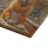 Chow Chow Kookt in Keuken Snijplank (Hoek)