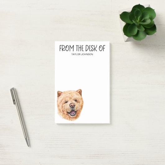 Chow Chow liefhebber Post-it® Notes (Kantoor)