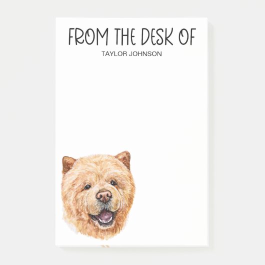 Chow Chow liefhebber Post-it® Notes (Voorkant)