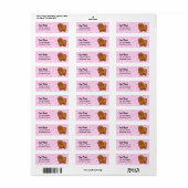 Chow Chow Love Etiket (Full Sheet)