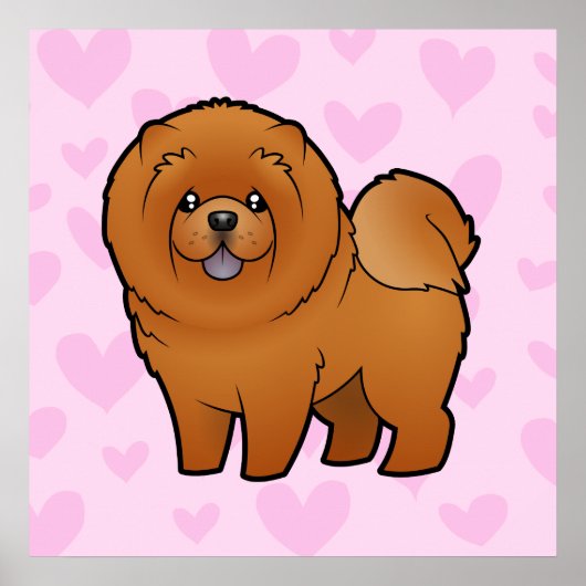 Chow Chow Love Poster (Voorkant)