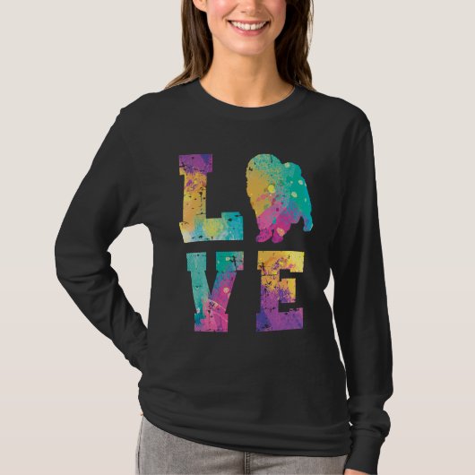 Chow Chow Love T-shirt (Voorkant)
