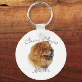 Chow Chow Mam Sleutelhanger (Voorkant)