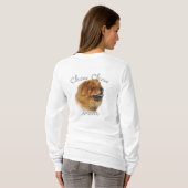 Chow Chow mama T-shirt (Achterkant volledig)