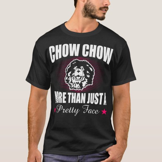 Chow Chow meer dan alleen een  gezichtscadeau T-shirt (Voorkant)