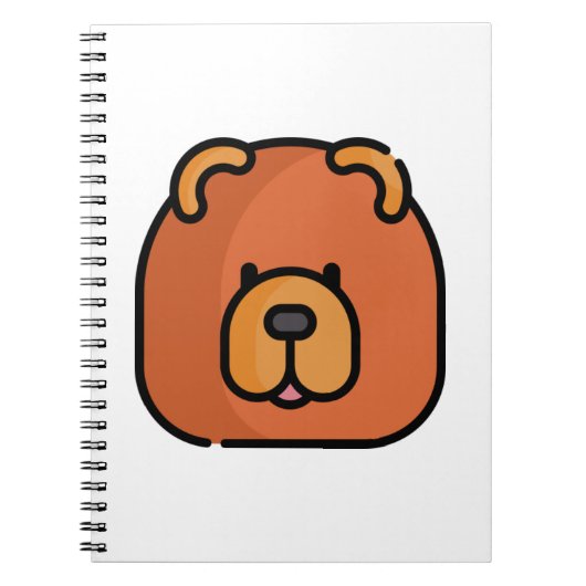 Chow Chow Notitieboek (Voorkant)