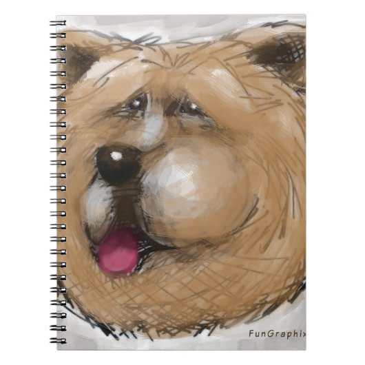 Chow Chow Notitieboek (Voorkant)