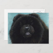 Chow Chow Original Dog Art Briefkaart (Voorkant / Achterkant)