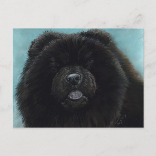 Chow Chow Original Dog Art Briefkaart (Voorkant)
