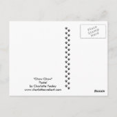 Chow Chow Original Dog Art Briefkaart (Achterkant)
