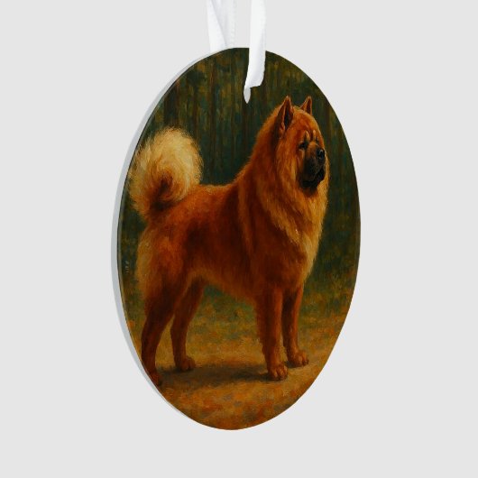 Chow Chow Ornament (voorkant)