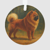 Chow Chow Ornament (achterkant)