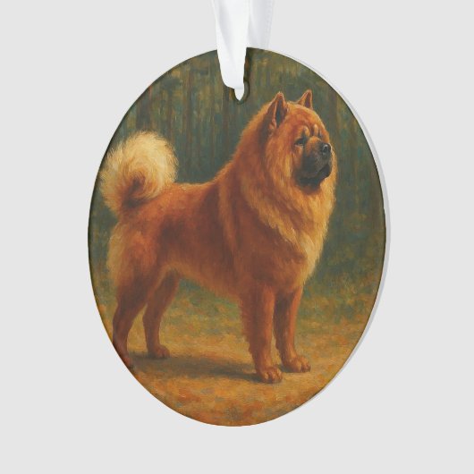 Chow Chow Ornament (voorkant)