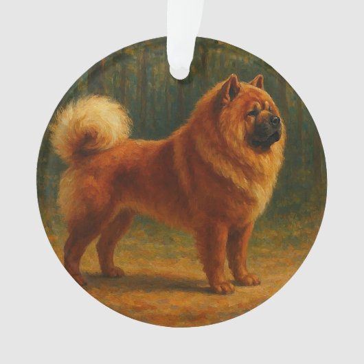Chow Chow Ornament (voorkant)