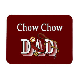 Chow Chow papa Magneet